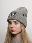 Шапка 47 BRAND арт. H-BRNFZ25ACE-DYA Anaheim Ducks NHL (серый)